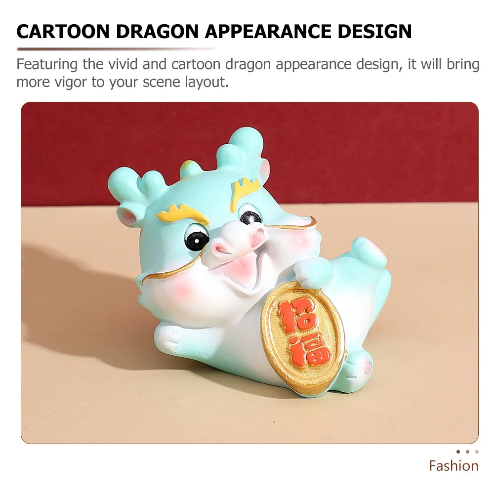 4 Pcs Ornaments Small Dragon Figurine Decorations Household Compact Statues Resin Miniature
4 Pcs Ornaments Small Dragon Figurine Decorations Household Compact Statues Resin Miniature