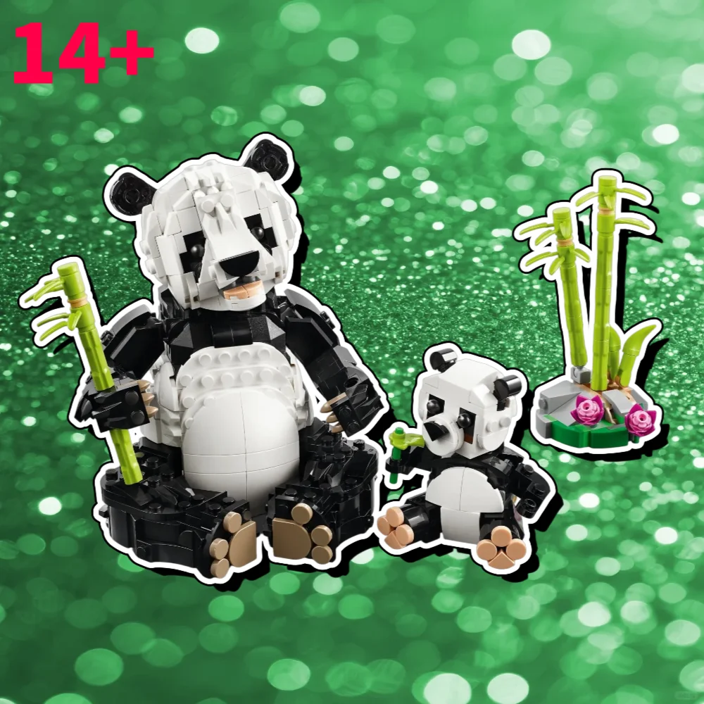 New Wild Fit 31165 Building Blocks Animals Panda Family Bricks Set For Kids Adults Birthdays Christmas Gifts Educational Toy
New Wild Fit 31165 Building Blocks Animals Panda Family Bricks Set For Kids Adults Birthdays Christmas Gifts Educational Toy