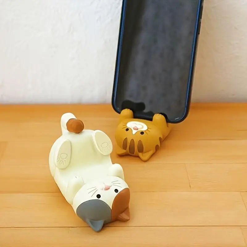 Cat Phone Holder Cute Cartoon Resin Animal Cell Phone Stand Compatible With All Smartphones For Office Home Gifts For Cat Lovers
Cat Phone Holder Cute Cartoon Resin Animal Cell Phone Stand Compatible With All Smartphones For Office Home Gifts For Cat Lovers