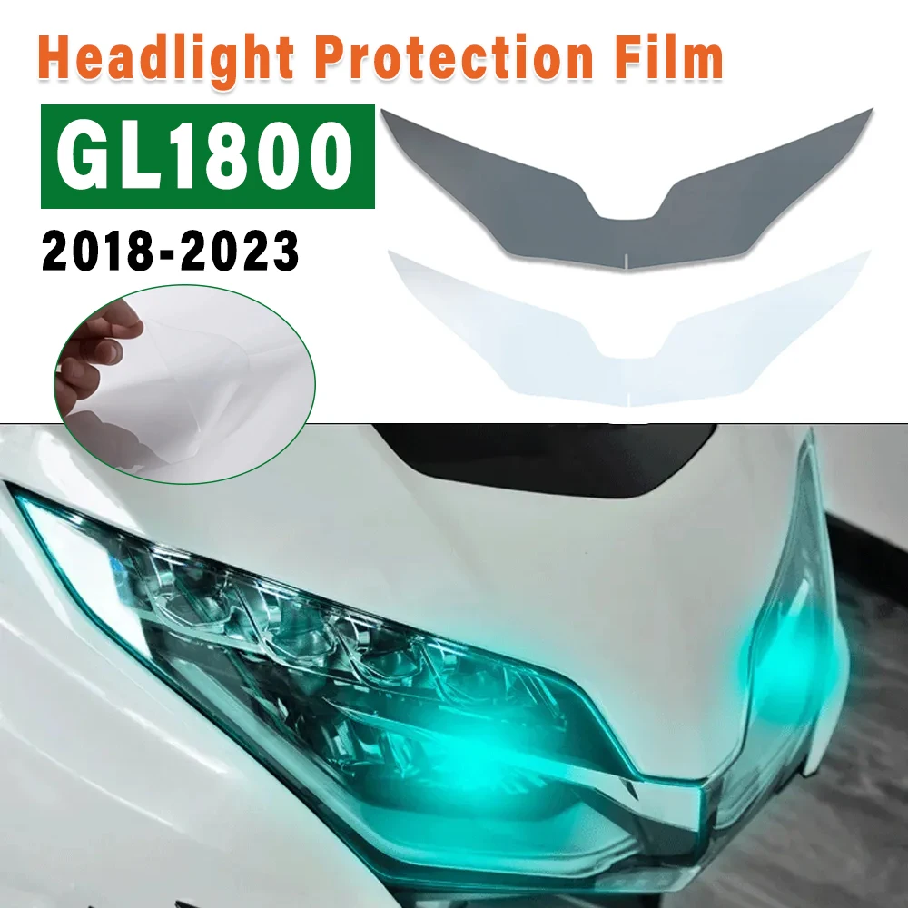 Для Honda GL1800 F6B 2018-2023 Аксессуары для мотоцикла Новая защитная пленка для фар против царапин Goldwing GL 1800 материал из ТПУ
Для Honda GL1800 F6B 2018-2023 Аксессуары для мотоцикла Новая защитная пленка для фар против царапин Goldwing GL 1800 материал из ТПУ