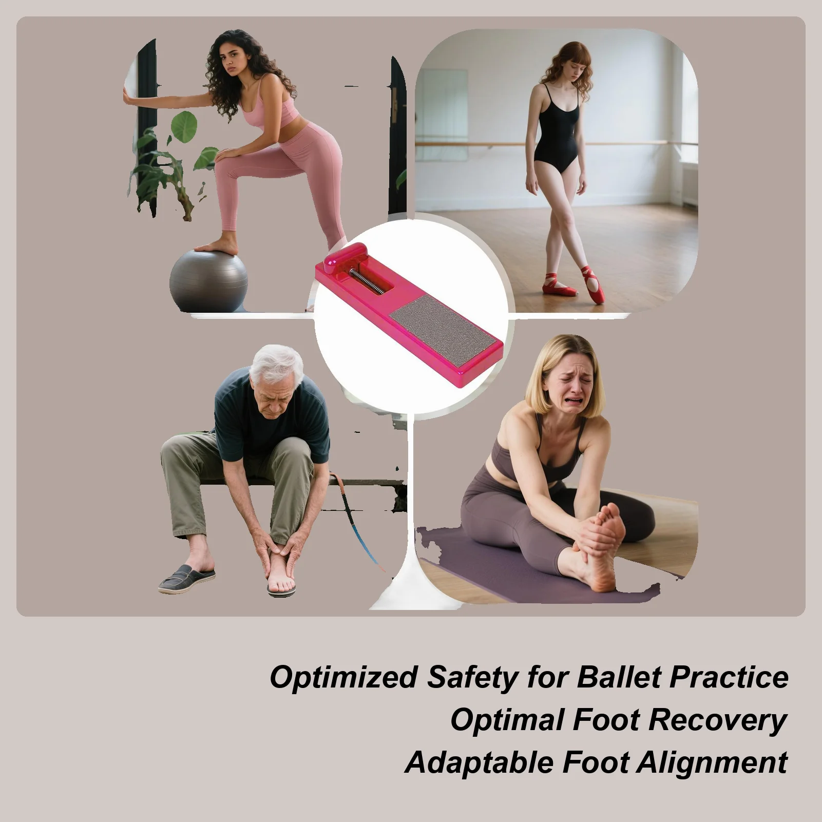 Foot Exerciser For Ballet Dancer Elastic Toe Muscles Strengthener For Dancer Ballet Exerciser Accessory For Home Sports Warm-Up
Foot Exerciser For Ballet Dancer Elastic Toe Muscles Strengthener For Dancer Ballet Exerciser Accessory For Home Sports Warm-Up