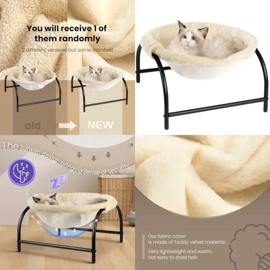 Cat Bed Dog Perch Pet Hammock Bed Pet Sleeping Cat Supplies Pet Supplies Whole Wash Stable, Detachable, Breathable, Easy Assemb
Cat Bed Dog Perch Pet Hammock Bed Pet Sleeping Cat Supplies Pet Supplies Whole Wash Stable, Detachable, Breathable, Easy Assemb