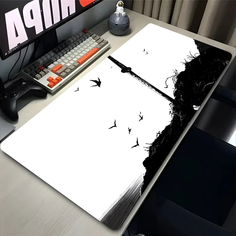 Black And White Anime Samurai Large Mouse Pad | Non-Slip Gaming Keyboard Desk Mat for Laptop Gamer Accessories
Black And White Anime Samurai Large Mouse Pad | Non-Slip Gaming Keyboard Desk Mat for Laptop Gamer Accessories
