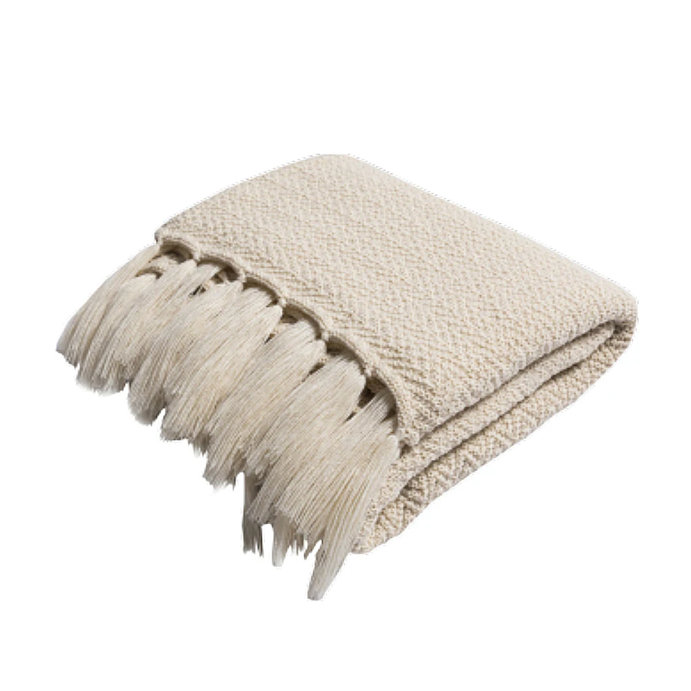 130x160cm Warm Blanket Soft Couch Cover Tassel Crochet Simple Home Travel Bedding Keep Blanket Material
130x160cm Warm Blanket Soft Couch Cover Tassel Crochet Simple Home Travel Bedding Keep Blanket Material