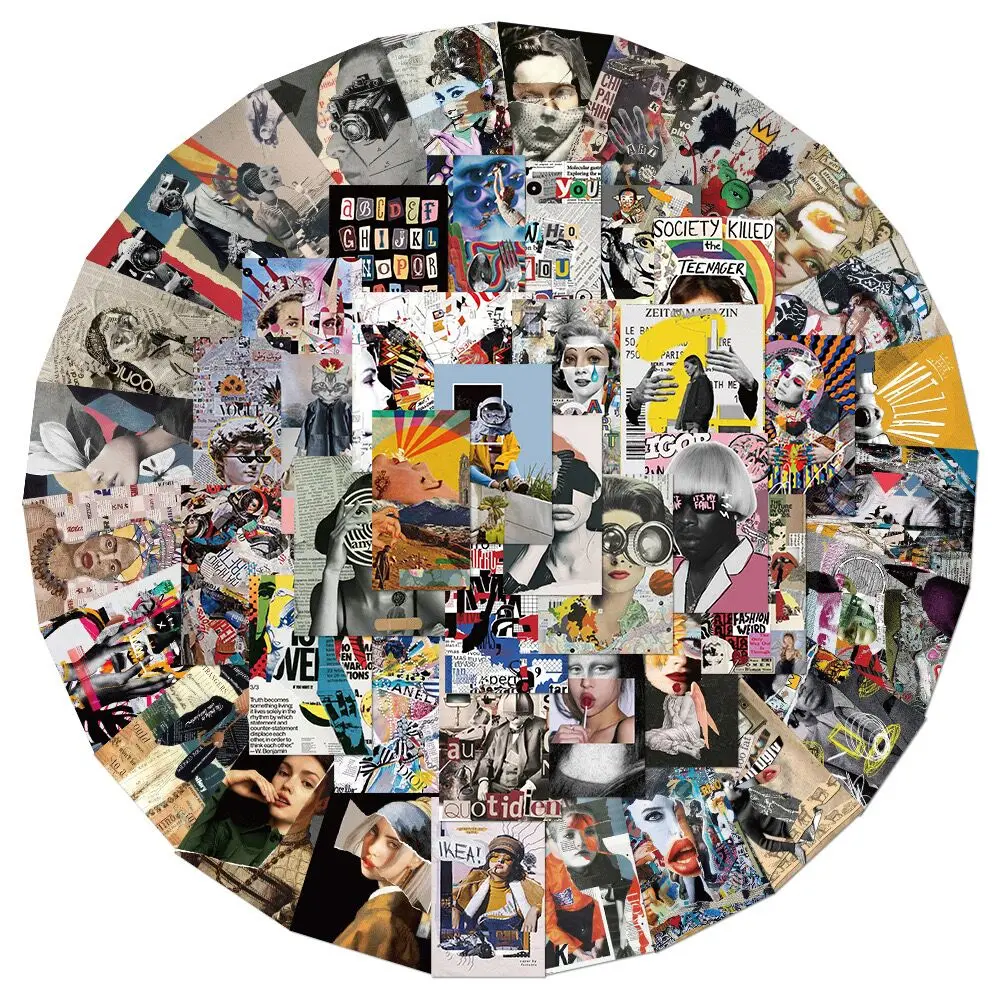 10/50pcs Cool Pop Art Retro Collage Poster Graffiti Stickers Aesthetic DIY Laptop Luggage Fridge Bike Phone Stationery Sticker
10/50pcs Cool Pop Art Retro Collage Poster Graffiti Stickers Aesthetic DIY Laptop Luggage Fridge Bike Phone Stationery Sticker