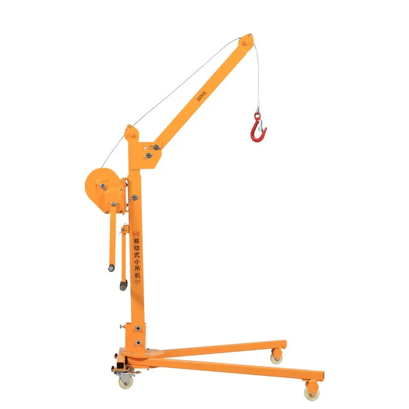 Industrial Portable Folding Manual Hoist Hand Winch With Double Self Locking For Home Use Small Mobile Crane Lifting Equipment
Industrial Portable Folding Manual Hoist Hand Winch With Double Self Locking For Home Use Small Mobile Crane Lifting Equipment