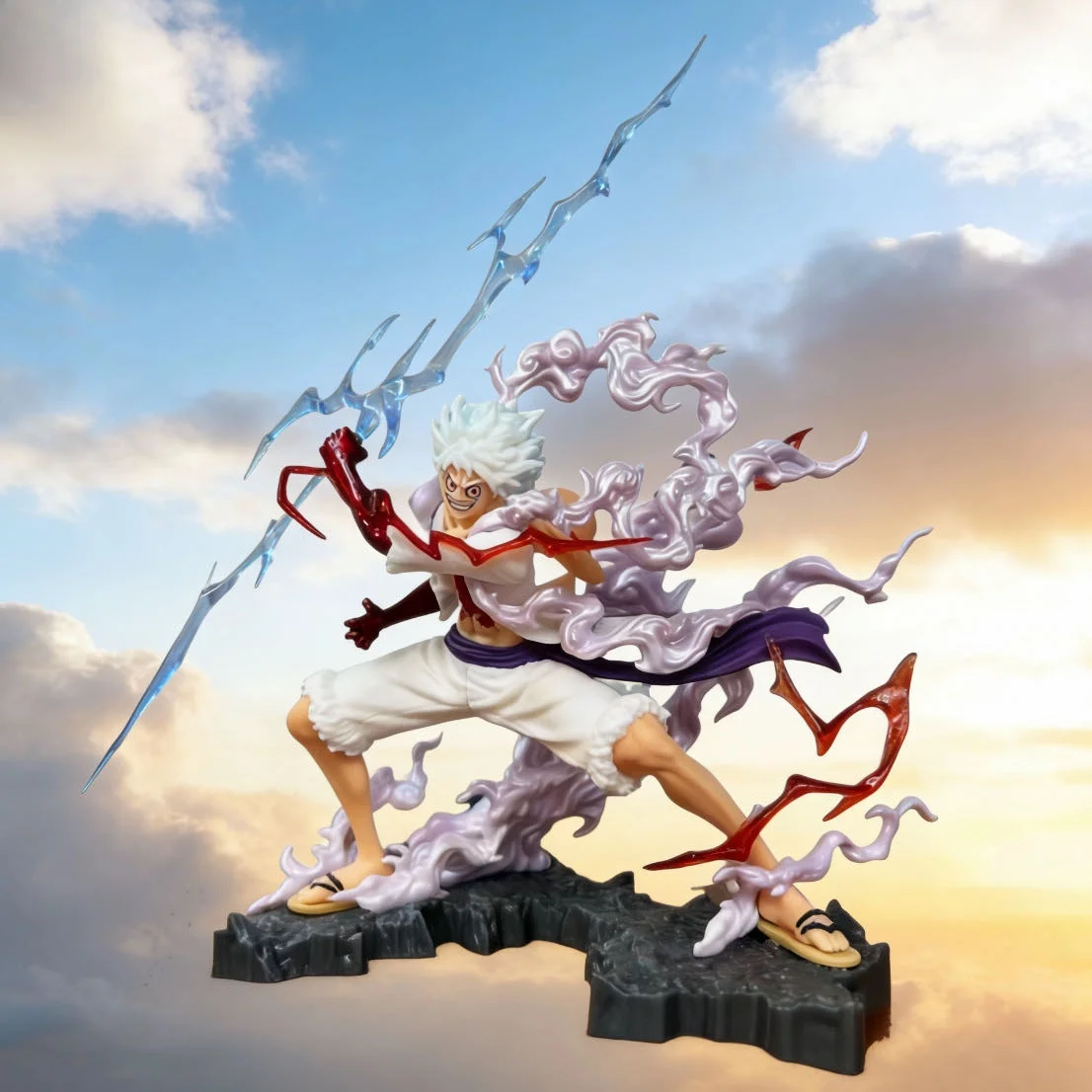 12cm/4.7in One Piece Anime Wink Studio Small Thunderbolt Nika Luffy Figures Pvc Statue Desktop Ornamen Collection Statue Model
12cm/4.7in One Piece Anime Wink Studio Small Thunderbolt Nika Luffy Figures Pvc Statue Desktop Ornamen Collection Statue Model