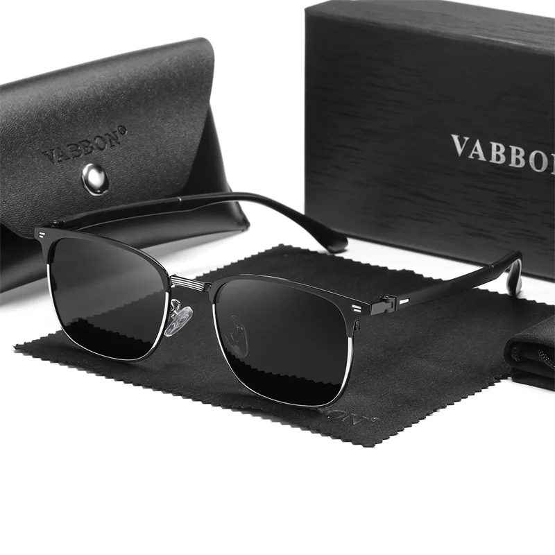 Vabbon Fashion New Polarized Men's Sunglasses Trendy Shades Outdoor Uv Protection Retro Driving Fishing Glasses, Premium Gift 9376
Vabbon Fashion New Polarized Men's Sunglasses Trendy Shades Outdoor Uv Protection Retro Driving Fishing Glasses, Premium Gift 9376