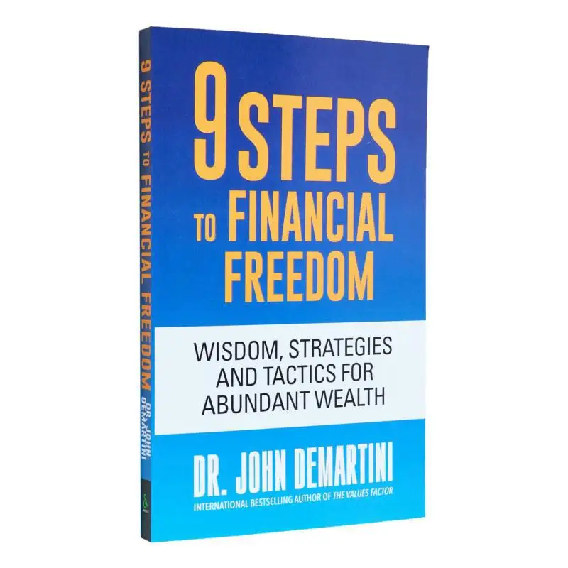 9 Steps To Financial Freedom Wisdom Strategies And Tactics For Abundant Wealth John Demartini GD Media 9781722506797 Book
9 Steps To Financial Freedom Wisdom Strategies And Tactics For Abundant Wealth John Demartini GD Media 9781722506797 Book