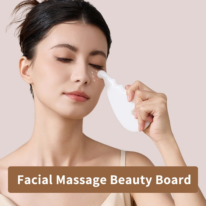 White Resin Scraping Board Facial Guasha Handheld Full Body Universal Type Acupoint Massager Lymphatic Drainage Massager
White Resin Scraping Board Facial Guasha Handheld Full Body Universal Type Acupoint Massager Lymphatic Drainage Massager