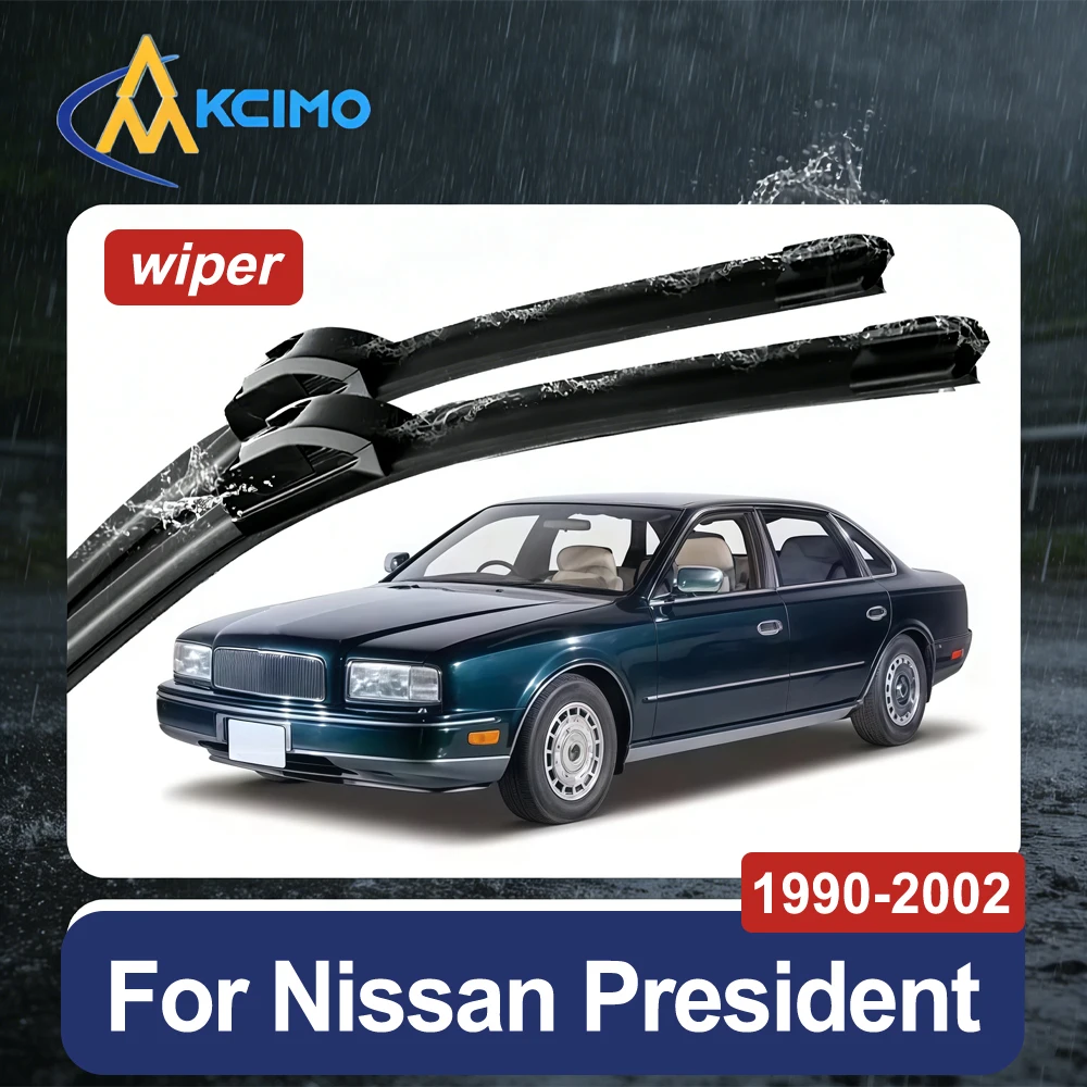 2-Piece Set Windshield Wipers For Nissan President HG50 1990-2002 All-Weather Performance Front Wiper Blades Replacement
2-Piece Set Windshield Wipers For Nissan President HG50 1990-2002 All-Weather Performance Front Wiper Blades Replacement