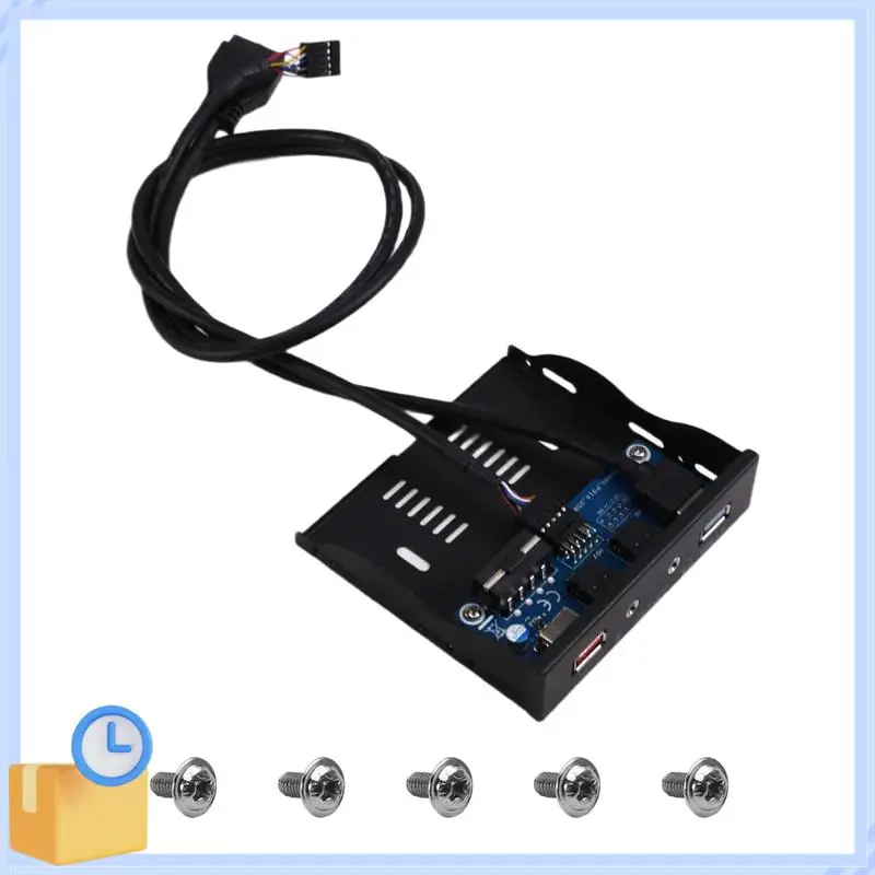 Popular Dual USB 3.0 Hub 19Pin Front Panel For PC With 3.5Mm Headset Jack & BC1.2 Rapid Charge - Suitable For 3.5Inch Floppy Dis
Popular Dual USB 3.0 Hub 19Pin Front Panel For PC With 3.5Mm Headset Jack & BC1.2 Rapid Charge - Suitable For 3.5Inch Floppy Dis