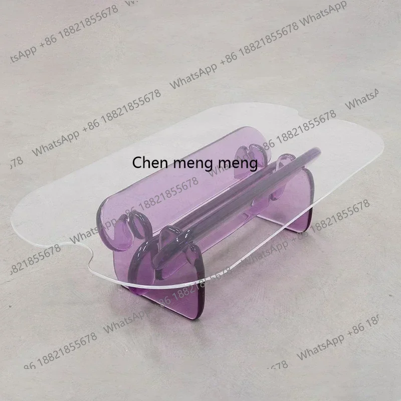 2003High-End Acrylic Rectangle Gradient Modern Minimalist Sofa Side Table Designer Model Coffee Table
2003High-End Acrylic Rectangle Gradient Modern Minimalist Sofa Side Table Designer Model Coffee Table