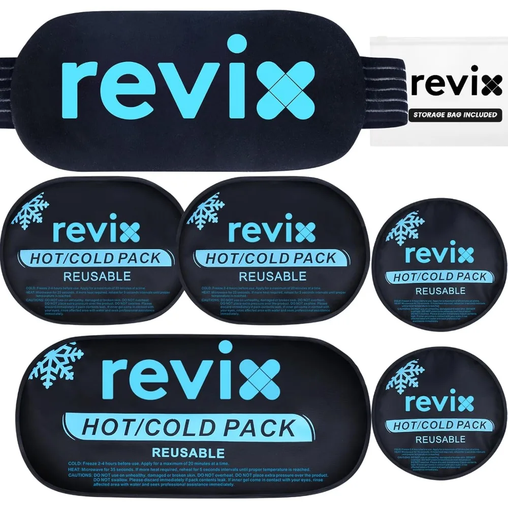 Reusable 5 Piece Hot Cold Gel Packs for Joint Muscle Recovery Flexible Adjustable Therapy for Knee Back Arm Neck
Reusable 5 Piece Hot Cold Gel Packs for Joint Muscle Recovery Flexible Adjustable Therapy for Knee Back Arm Neck