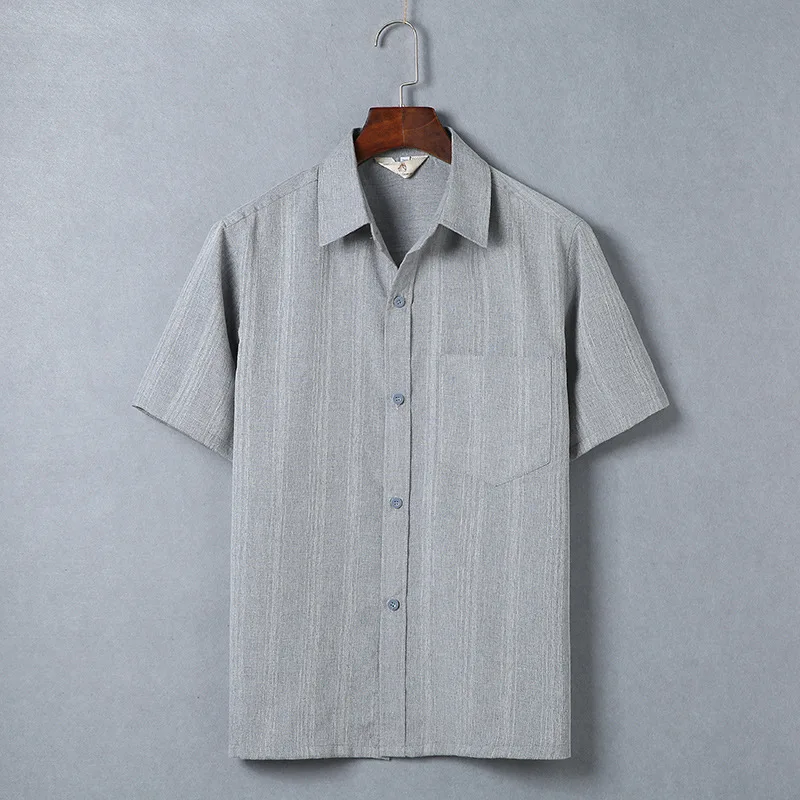 Summer Casual Short Sleeve Shirt Men's Mid-aged And Elderly Fashion Dark Pattern Button-up Half Sleeve Collar Retro Dad Grand...
Summer Casual Short Sleeve Shirt Men's Mid-aged And Elderly Fashion Dark Pattern Button-up Half Sleeve Collar Retro Dad Grand...