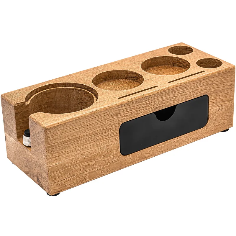 Coffee solid wood powder press seat, powder press, powder cloth base 51/54/58 mm universal storage box handle bracket
Coffee solid wood powder press seat, powder press, powder cloth base 51/54/58 mm universal storage box handle bracket