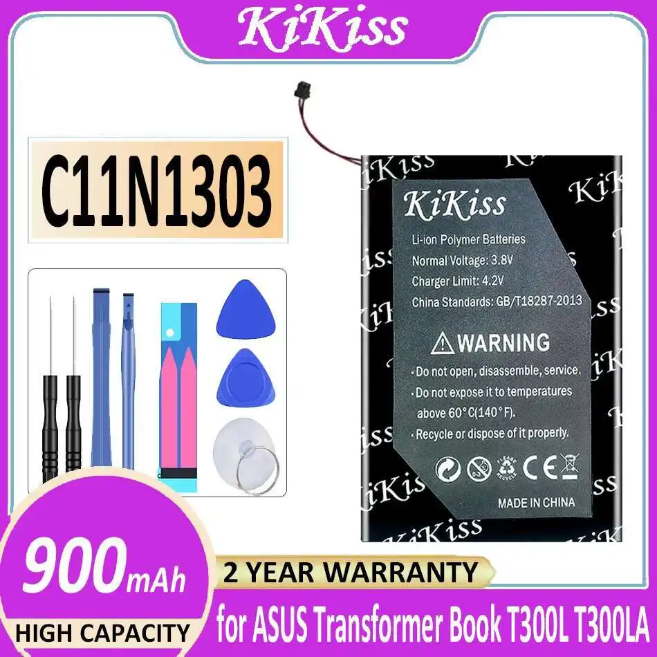 2 - IN - 1 Laptop Keyboard Battery C11N1303 900mAh For Asus Transformer Book T300L T300LA Keyboard T300LA 0B200-00370100
2 - IN - 1 Laptop Keyboard Battery C11N1303 900mAh For Asus Transformer Book T300L T300LA Keyboard T300LA 0B200-00370100