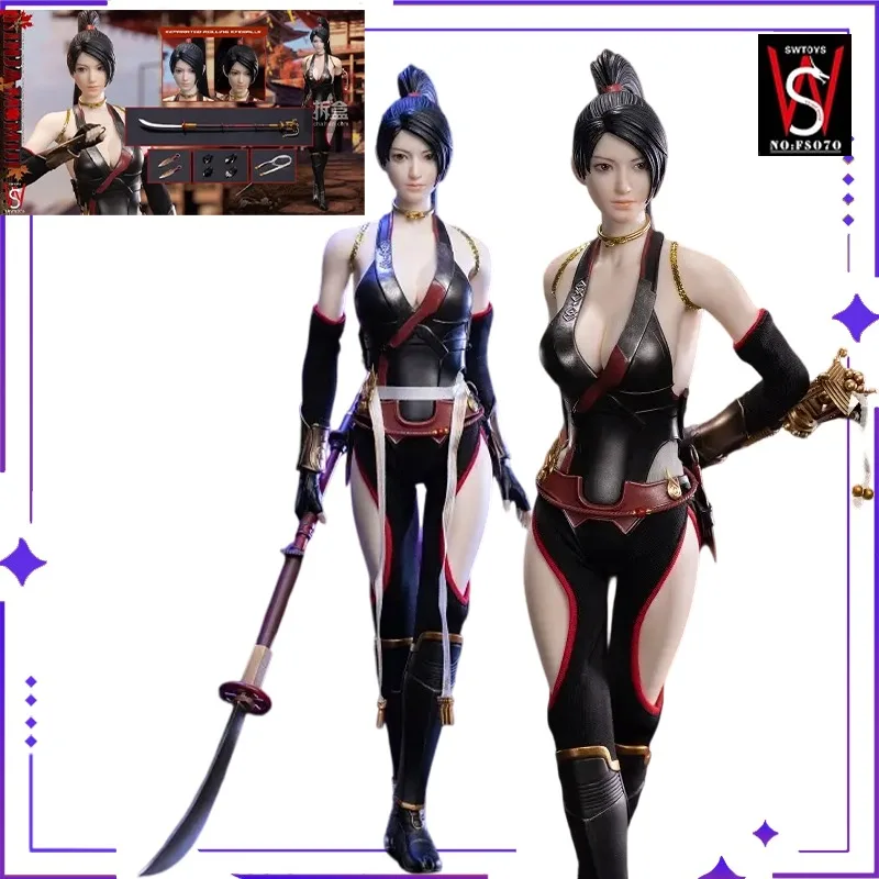 SWTOYS Original Authentic Black Red Leaves/NINJA MOMIJI Adhesive Mobile Female Soldier Doll Model Handmade Toy Gift Collection
SWTOYS Original Authentic Black Red Leaves/NINJA MOMIJI Adhesive Mobile Female Soldier Doll Model Handmade Toy Gift Collection
