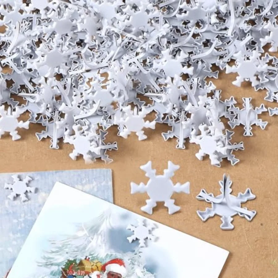 MorningRo 100 Pcs Mini Snowflake Brads for Paper Crafts White Valentines Snowflake Paper Fasteners DIY Metal Brads for Valentin
MorningRo 100 Pcs Mini Snowflake Brads for Paper Crafts White Valentines Snowflake Paper Fasteners DIY Metal Brads for Valentin