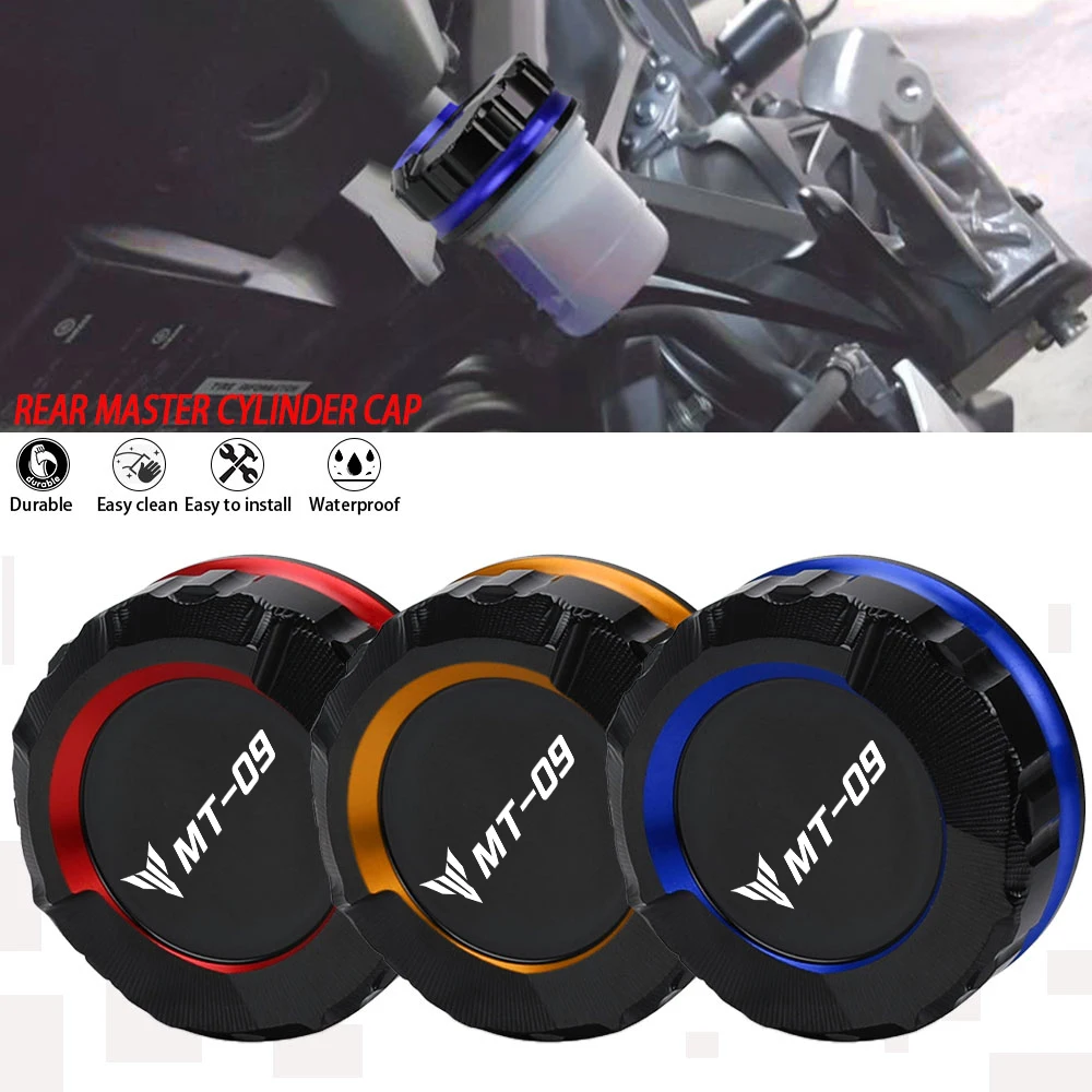 Motorcycle Rear Brake Fluid Cylinder Master Reservoir Cover Oil Cap Accessories For Yamaha MT09 MT-09 MT 09 SP 2023 2022-2018
Motorcycle Rear Brake Fluid Cylinder Master Reservoir Cover Oil Cap Accessories For Yamaha MT09 MT-09 MT 09 SP 2023 2022-2018