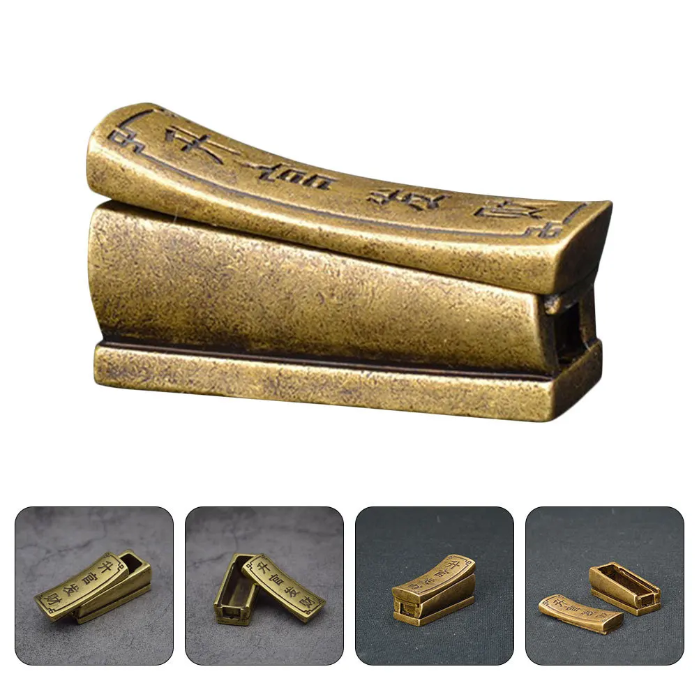 1pc Brass Craft For Home Decoration Desktop Decor Mini Coffin Sculpture Housewarming Gift Auspicious Office Statue
1pc Brass Craft For Home Decoration Desktop Decor Mini Coffin Sculpture Housewarming Gift Auspicious Office Statue