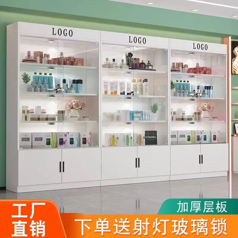 Customized Glass Display Cabinet Commercial Showcase with Lock Beauty Salon Cabinet Glass Door Product Cosmetic Cabinet Sam
Customized Glass Display Cabinet Commercial Showcase with Lock Beauty Salon Cabinet Glass Door Product Cosmetic Cabinet Sam