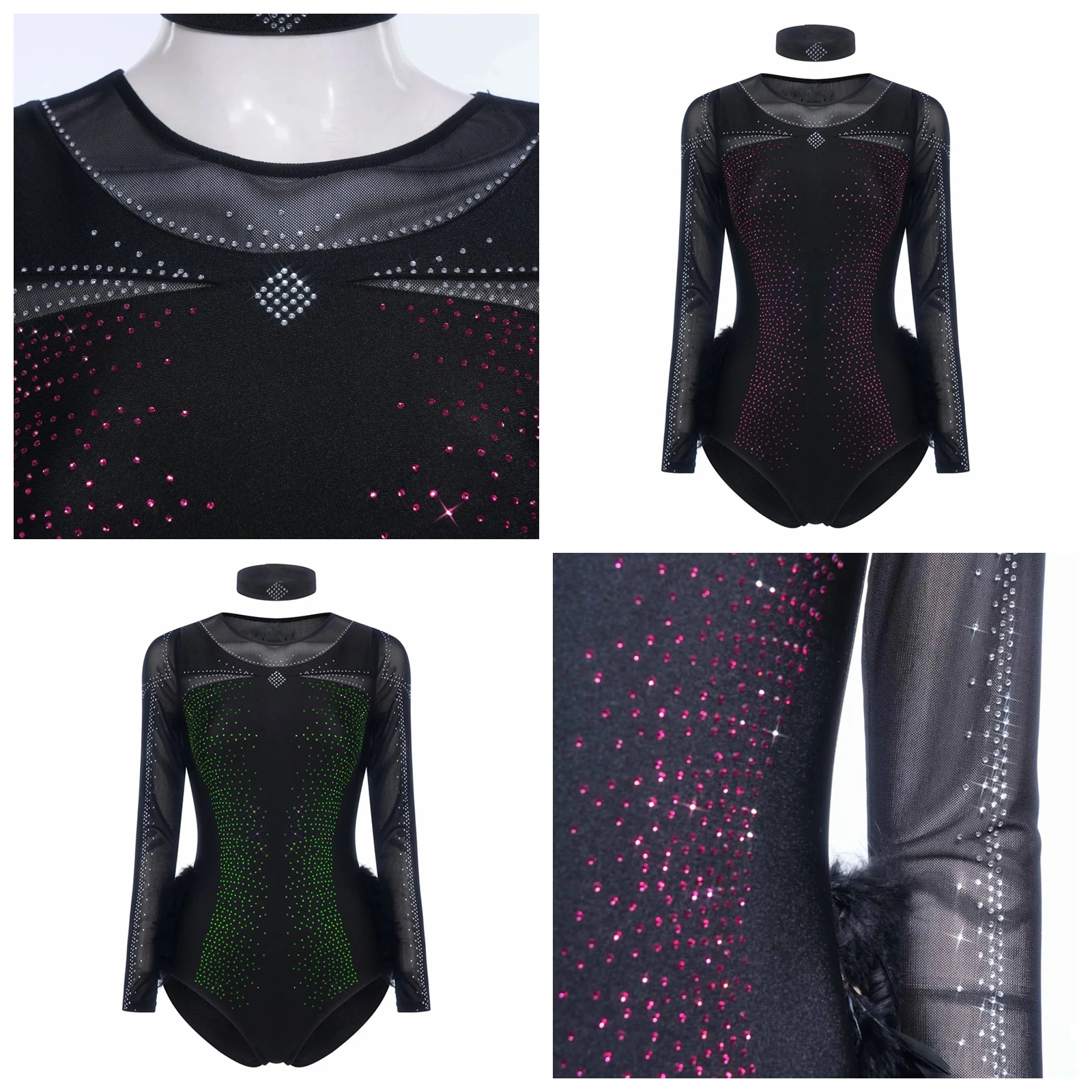 Women Shiny Leotard Ballet Gymnastics Unitard Skating Tights Latin Jazz Dance Boyshort Bodysuit Sequins Metallic Shorty Unitrard
Women Shiny Leotard Ballet Gymnastics Unitard Skating Tights Latin Jazz Dance Boyshort Bodysuit Sequins Metallic Shorty Unitrard