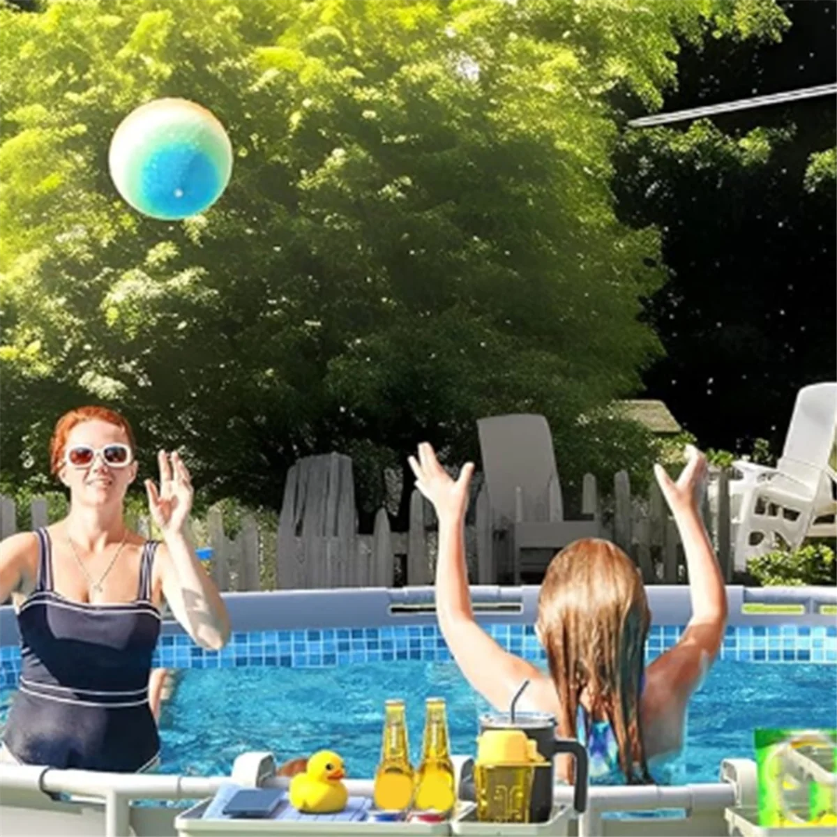 MALL Poolside Storage Basket with Pool Cup Holder, Above Ground Pool Accessories, Pool Toy Basket, for Most Framed Pools Gray
MALL Poolside Storage Basket with Pool Cup Holder, Above Ground Pool Accessories, Pool Toy Basket, for Most Framed Pools Gray