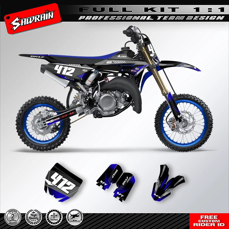 Комплект графических наклеек Sawrain Racing для Yamaha YZ65 YZ 65 2018 2019 2020 2021 2022 2023 004
Комплект графических наклеек Sawrain Racing для Yamaha YZ65 YZ 65 2018 2019 2020 2021 2022 2023 004