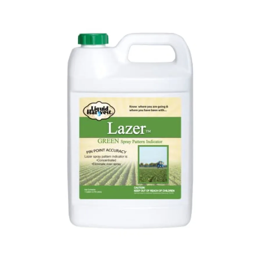 Lazer Green Concentrated Spray Pattern Indicator - 1 Gallon 128 Ounces - Perfect Weed Spray Dye Herbicide Dye Fertilizer Markin
Lazer Green Concentrated Spray Pattern Indicator - 1 Gallon 128 Ounces - Perfect Weed Spray Dye Herbicide Dye Fertilizer Markin