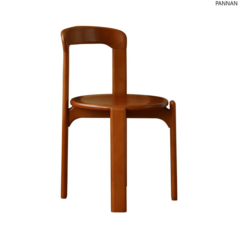 Medieval French designer solid wood retro beech dining chair backrest book desk chair
Medieval French designer solid wood retro beech dining chair backrest book desk chair