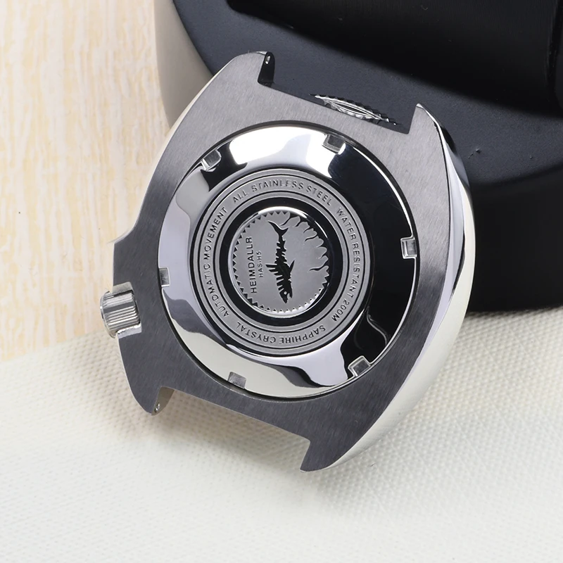 Heimdallr Abalone 6105 Watch Case 28.5mm dial 316L Stainless steel Sapphire Crystal 20ATM Waterpoof For NH35/36/4R/6R Movement
Heimdallr Abalone 6105 Watch Case 28.5mm dial 316L Stainless steel Sapphire Crystal 20ATM Waterpoof For NH35/36/4R/6R Movement
