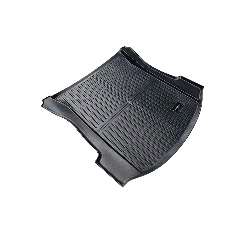 Striped Trunk Mat for 2021-2023 Tesla Model 3, Upper Cargo Liner Protector
Striped Trunk Mat for 2021-2023 Tesla Model 3, Upper Cargo Liner Protector