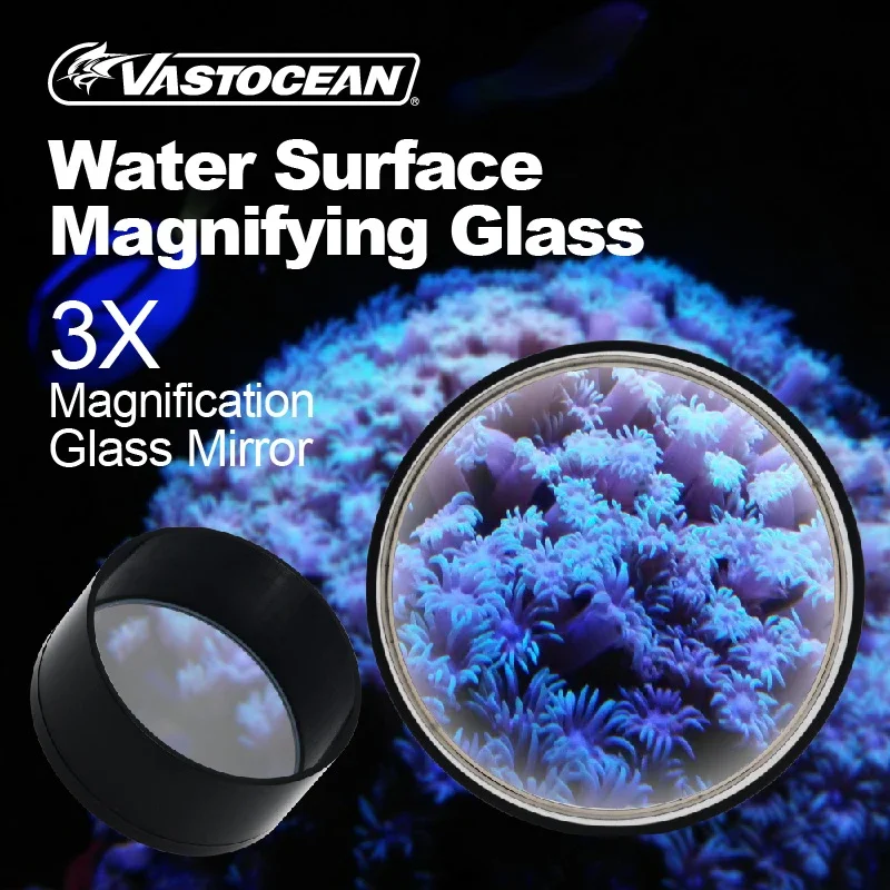 VASTOCEAN Aquarium Water Surface 3 Times Optical Magnifying Viewer Close Up To See The Creatures Clearly Coral Observation
VASTOCEAN Aquarium Water Surface 3 Times Optical Magnifying Viewer Close Up To See The Creatures Clearly Coral Observation