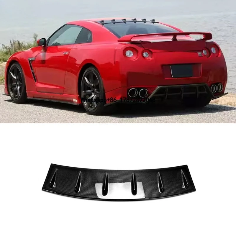 Perfect Fitment Carbon Fiber Roof Spoiler for R35 GTR 2008+
Perfect Fitment Carbon Fiber Roof Spoiler for R35 GTR 2008+
