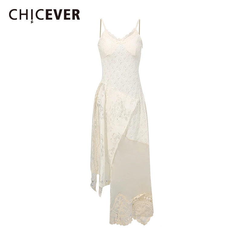 CHICEVER абрикосовое ажурное платье женское с v-образным вырезом без рукавов для похудения нерегулярный дизайн женские платья летний новый стиль
CHICEVER абрикосовое ажурное платье женское с v-образным вырезом без рукавов для похудения нерегулярный дизайн женские платья летний новый стиль