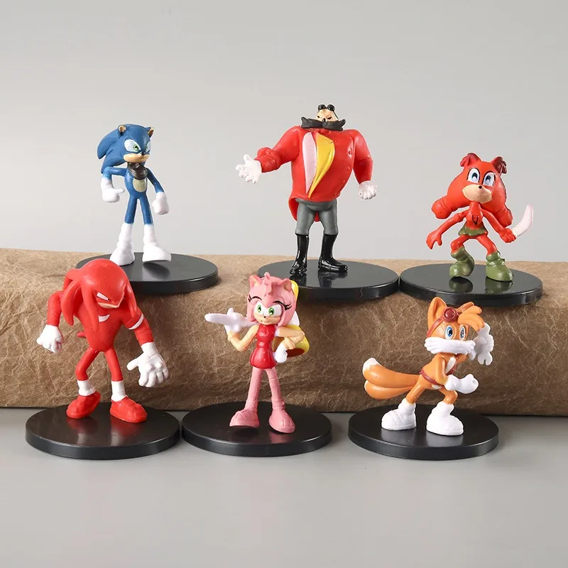 6PCS Hot Kawaii Sonics Series Cute Figure Cartoon Character Creativity Figure Model Exquisite Desktop Toy Men Birthday Gift
6PCS Hot Kawaii Sonics Series Cute Figure Cartoon Character Creativity Figure Model Exquisite Desktop Toy Men Birthday Gift