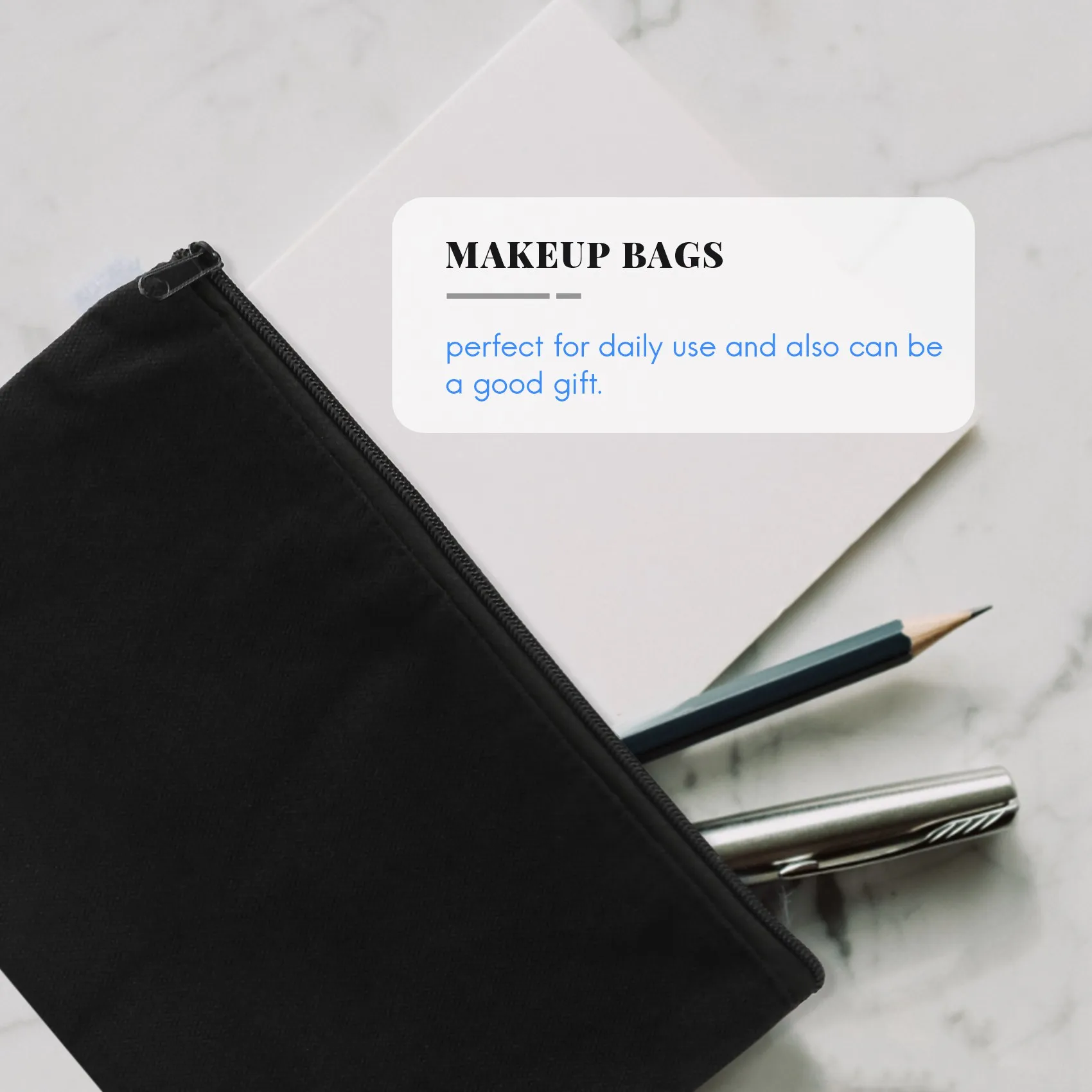 10Pcs Canvas Zipper Pouch Bags Canvas Makeup Bags Pencil Case Blank DIY Craft Bags For Travel DIY Craft School, Black
10Pcs Canvas Zipper Pouch Bags Canvas Makeup Bags Pencil Case Blank DIY Craft Bags For Travel DIY Craft School, Black
