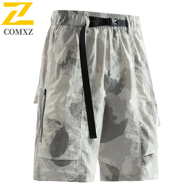 Camouflage Men Casual Pants Ice Silk Breathable Absorbing Beach Pants Elastic Waist Pocket Zipper Outdoor Camping Hiking Shorts
Camouflage Men Casual Pants Ice Silk Breathable Absorbing Beach Pants Elastic Waist Pocket Zipper Outdoor Camping Hiking Shorts