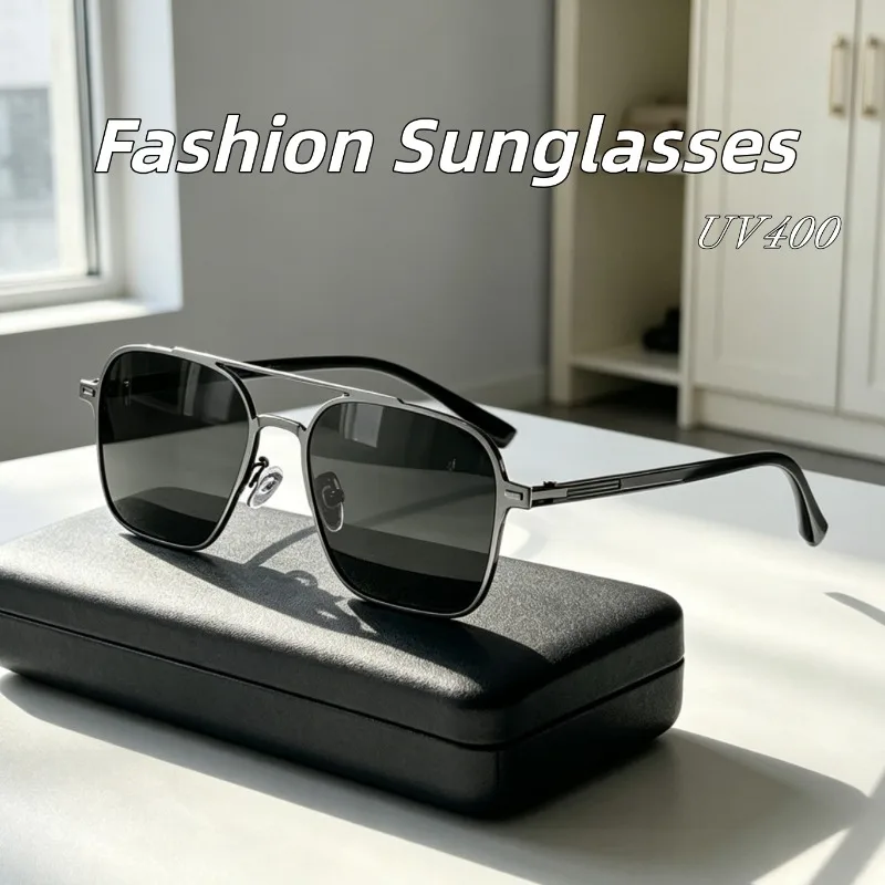 New Vintage Stylish HD UV400 Polarized Sunglasses Outdoor Shades Driving Fishing Travel Ultralight Sunscreen Anti-UV Eyeglasses
New Vintage Stylish HD UV400 Polarized Sunglasses Outdoor Shades Driving Fishing Travel Ultralight Sunscreen Anti-UV Eyeglasses