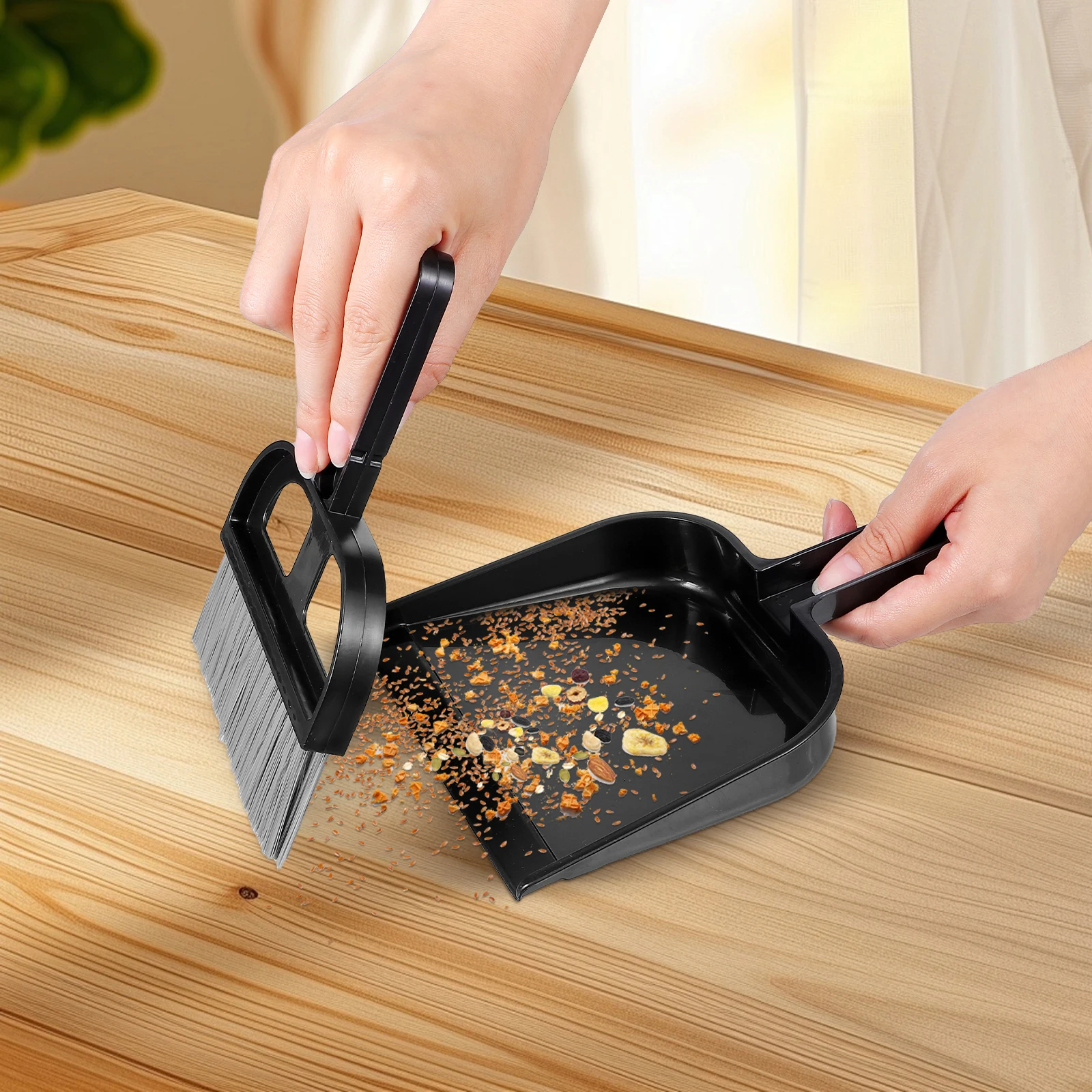 Keyboard Cleaning Brush Cleaner Black Mini Dustpan and Broom Small Computer Carpet
Keyboard Cleaning Brush Cleaner Black Mini Dustpan and Broom Small Computer Carpet