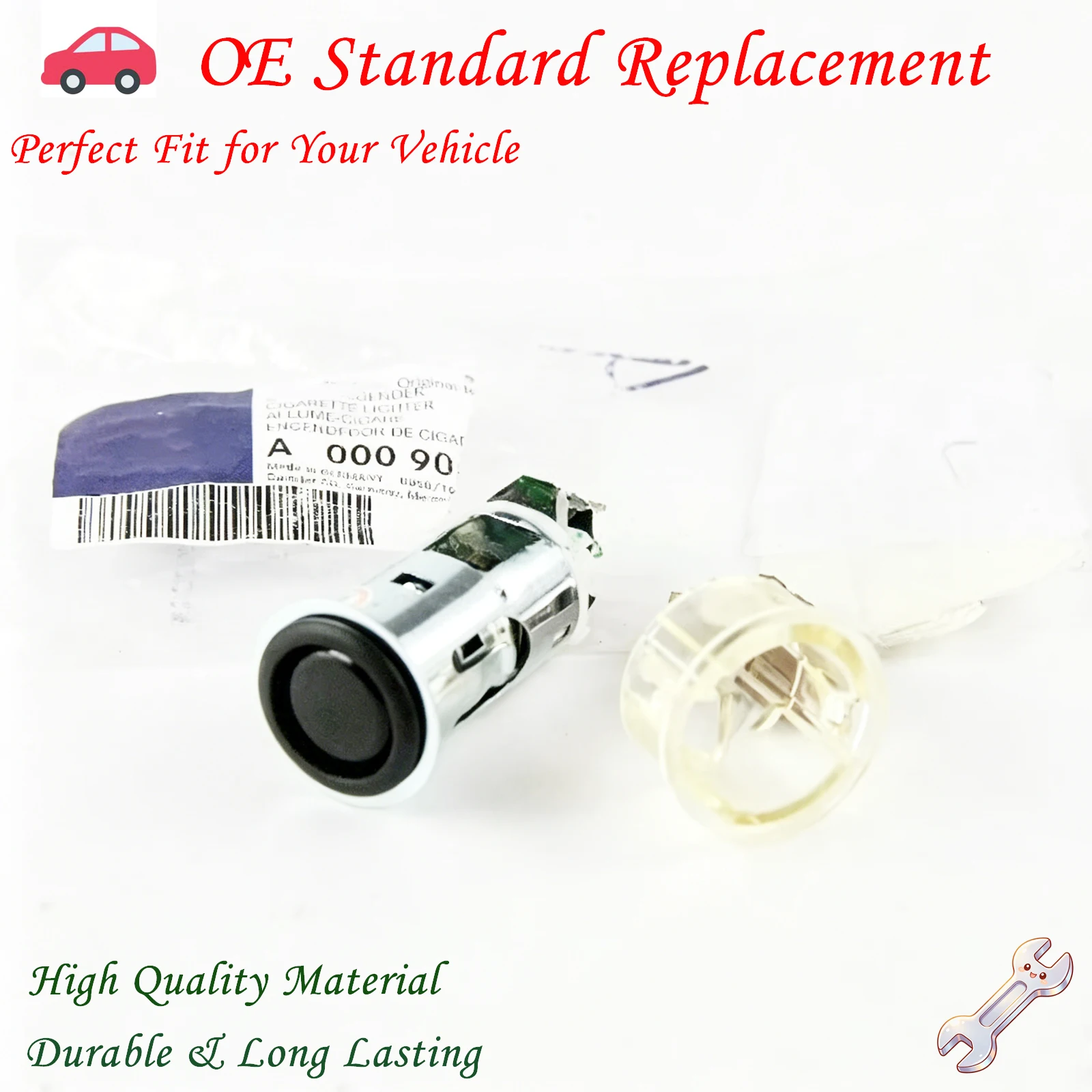 Cigarette Lighter Plug Car Power Socket A0009063800 for Mercedes-Benz C-Class E-Class W212/W213 S-Class W221/W222 0009063800
Cigarette Lighter Plug Car Power Socket A0009063800 for Mercedes-Benz C-Class E-Class W212/W213 S-Class W221/W222 0009063800