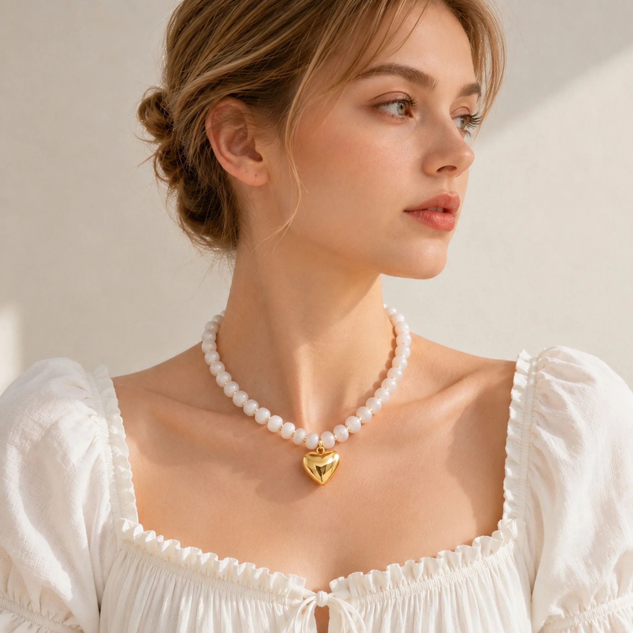 Y2K Heart-shaped Pendant Necklaces Boho Colorful Round Bead Necklaces For Women Vintage Jewelry Gifts
Y2K Heart-shaped Pendant Necklaces Boho Colorful Round Bead Necklaces For Women Vintage Jewelry Gifts