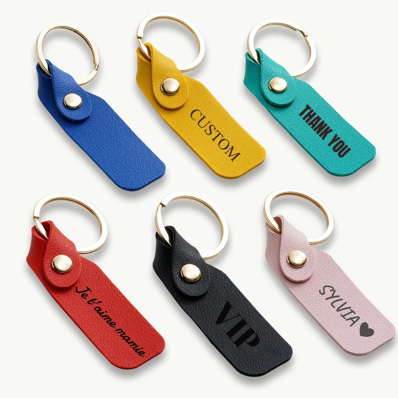 New Shape PU Leather Keychain Custom LOGO Laser Engrave Name Text Personalized Key Chain Keyring for Women Men Car Door Gifts
New Shape PU Leather Keychain Custom LOGO Laser Engrave Name Text Personalized Key Chain Keyring for Women Men Car Door Gifts