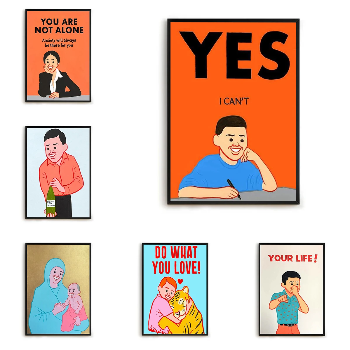 Joan Cornella Art Prints Posters Frames Wall Pictures Interior Paintings Posters Room Decor Man For Home Decoration 
Joan Cornella Art Prints Posters Frames Wall Pictures Interior Paintings Posters Room Decor Man For Home Decoration
