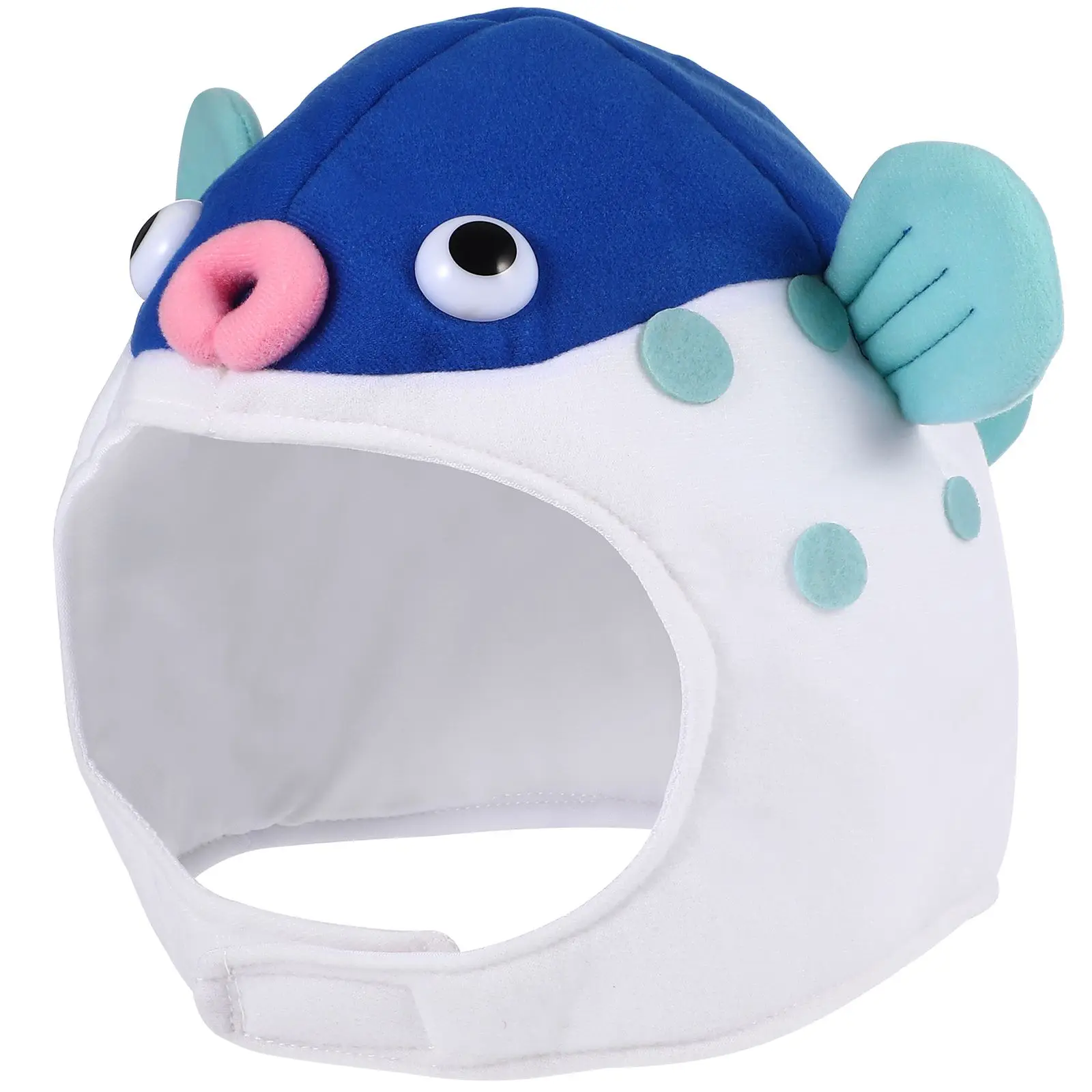 Pufferfish Headband Hat Cartoon Animal Prop Wear Kids Blue Party Costume Photo Prop Halloween Cosplay Headwear
Pufferfish Headband Hat Cartoon Animal Prop Wear Kids Blue Party Costume Photo Prop Halloween Cosplay Headwear