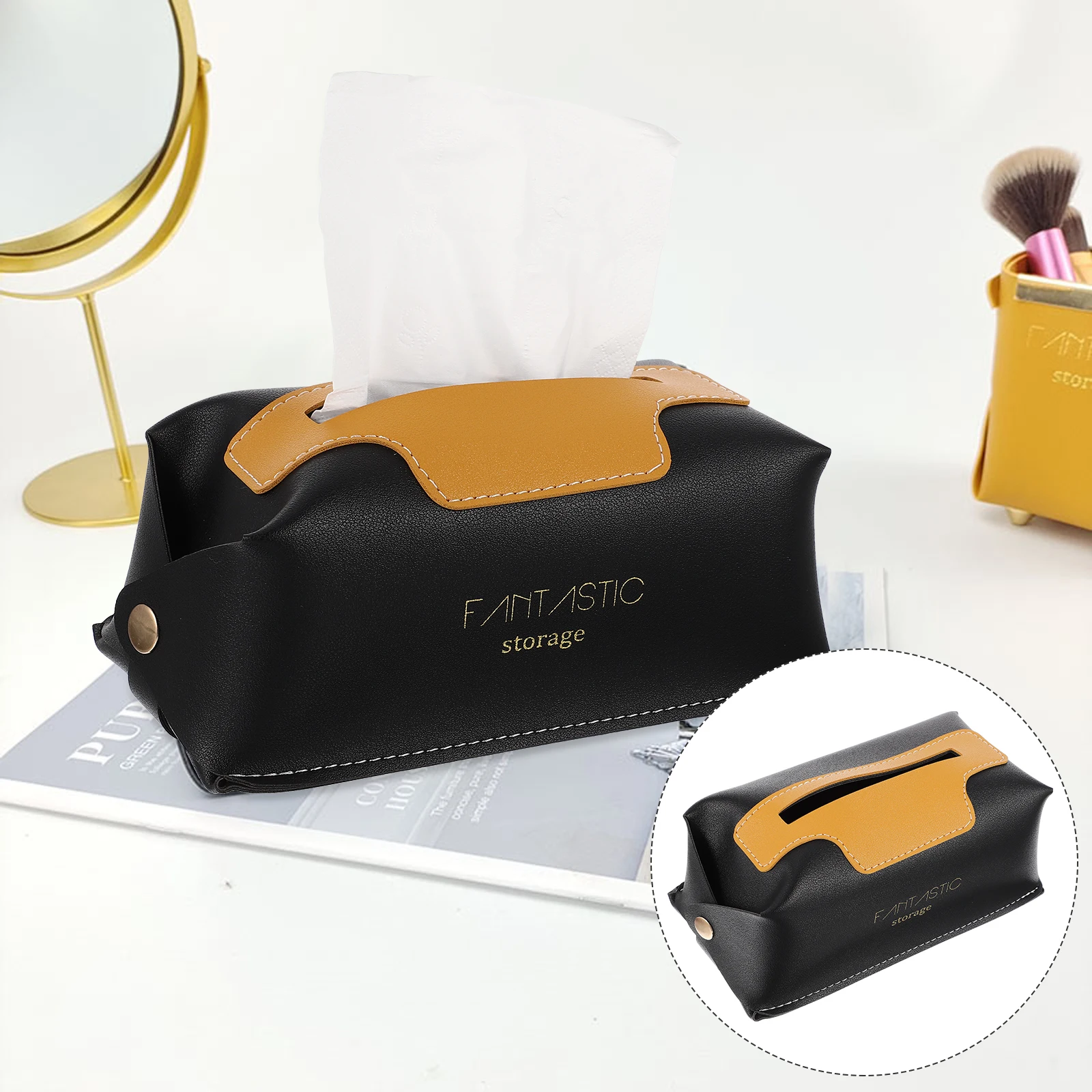 PU Tissue Box Holder Car Paper Towel Storage Case Rectangular Napkin Dispenser Household Automotive Hotel Room
PU Tissue Box Holder Car Paper Towel Storage Case Rectangular Napkin Dispenser Household Automotive Hotel Room