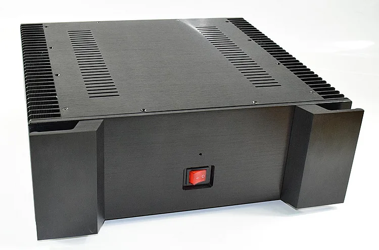 CJ-WA129 All-aluminum power amplifier chassis 430 wide 150 high, rear stage, Class A, luxury chassis with radiator
CJ-WA129 All-aluminum power amplifier chassis 430 wide 150 high, rear stage, Class A, luxury chassis with radiator