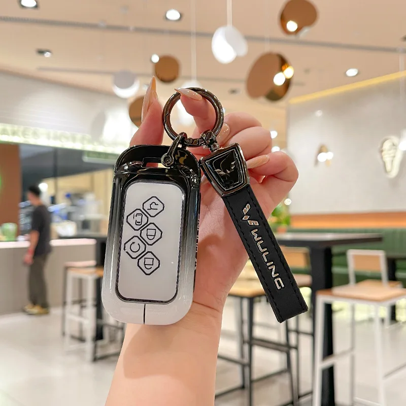 Zinc Alloy Car Key Case Cover Shell Protector Fob Holder for Wuling Starlight 730 Accessories Keybag
Zinc Alloy Car Key Case Cover Shell Protector Fob Holder for Wuling Starlight 730 Accessories Keybag