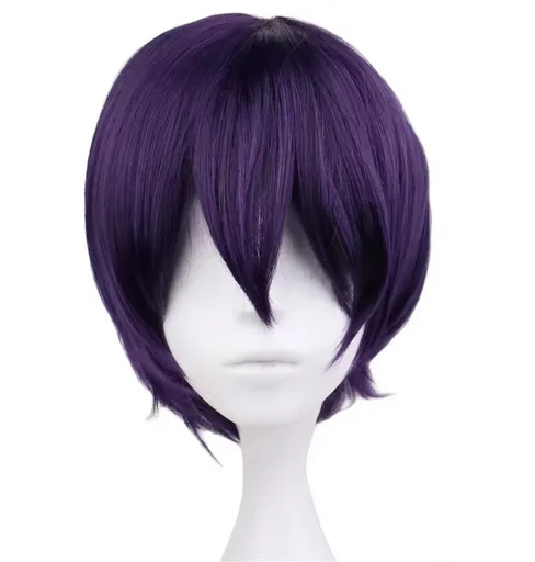 Аниме Takasugi Shinsuke Noragami Yato Styled Черный Фиолетовый Короткие Синтетические Волосы Косплей Костюм Парик
Аниме Takasugi Shinsuke Noragami Yato Styled Черный Фиолетовый Короткие Синтетические Волосы Косплей Костюм Парик